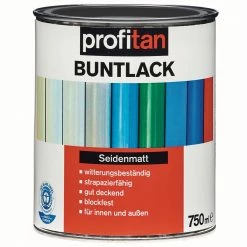 profitan Buntlack - anthrazit seidenmatt - 750 ml