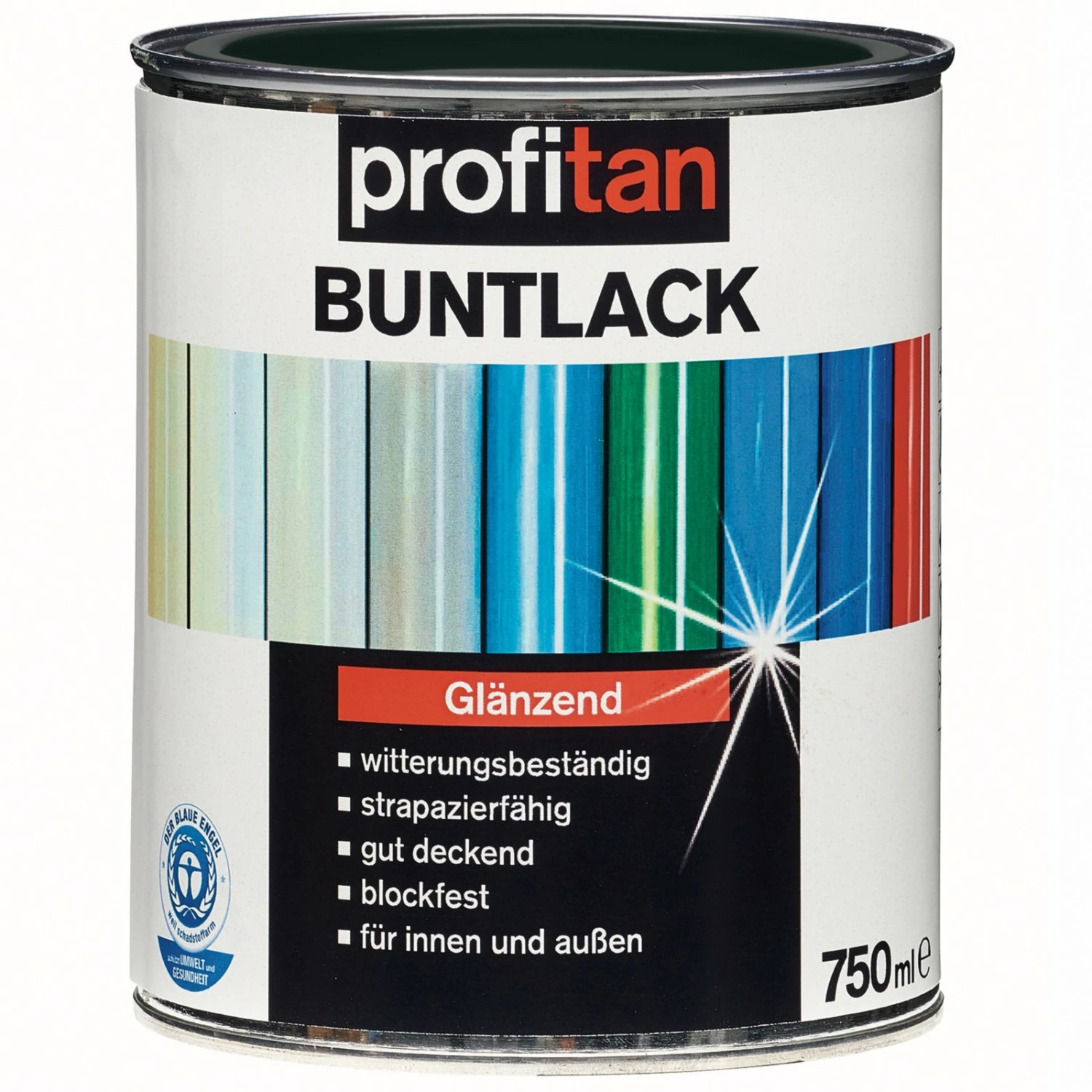 profitan Buntlack - tiefschwarz glänzend - 750 ml 1 profitan Buntlack - tiefschwarz glänzend - 750 ml