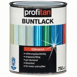 profitan Buntlack - silbergrau glänzend - 750 ml