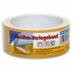 Verlegeband - doppelseitiges Klebeband - 10 Meter
