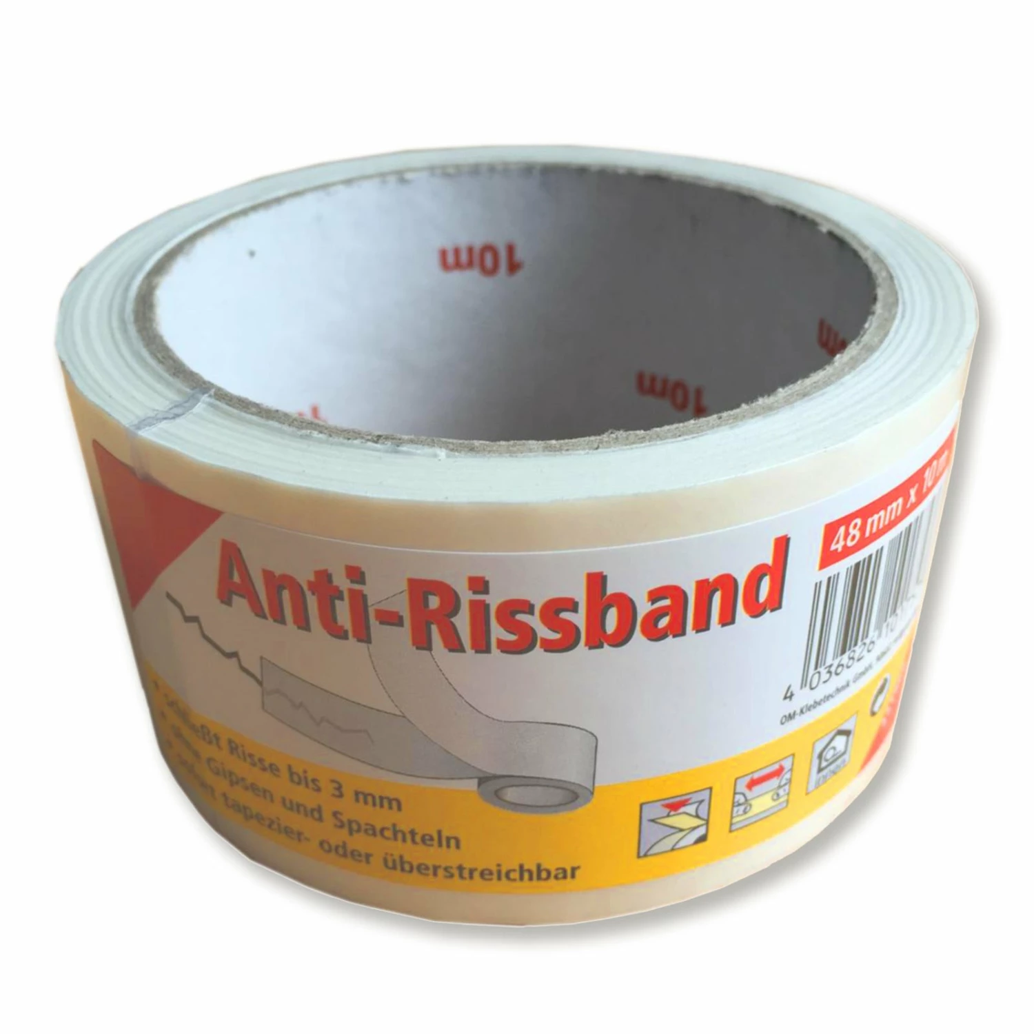 Anti-Rissband - transparent - 10 Meter 2 Anti-Rissband - transparent - 10 Meter – Bild 2