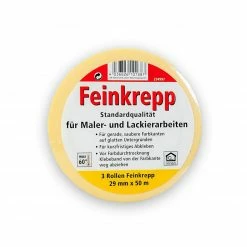 3er-Pack - Feinkrepp - 29 mm x 50 m