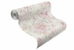 Vliestapete SOUVENIR - rosa-creme - Rosen - 10 Meter -Baumarkt Verkaufsgeschäft 2237006300 06 1600Wx1600H