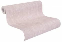 Vliestapete SOUVENIR - rosa - Stein-Optik - 10 Meter