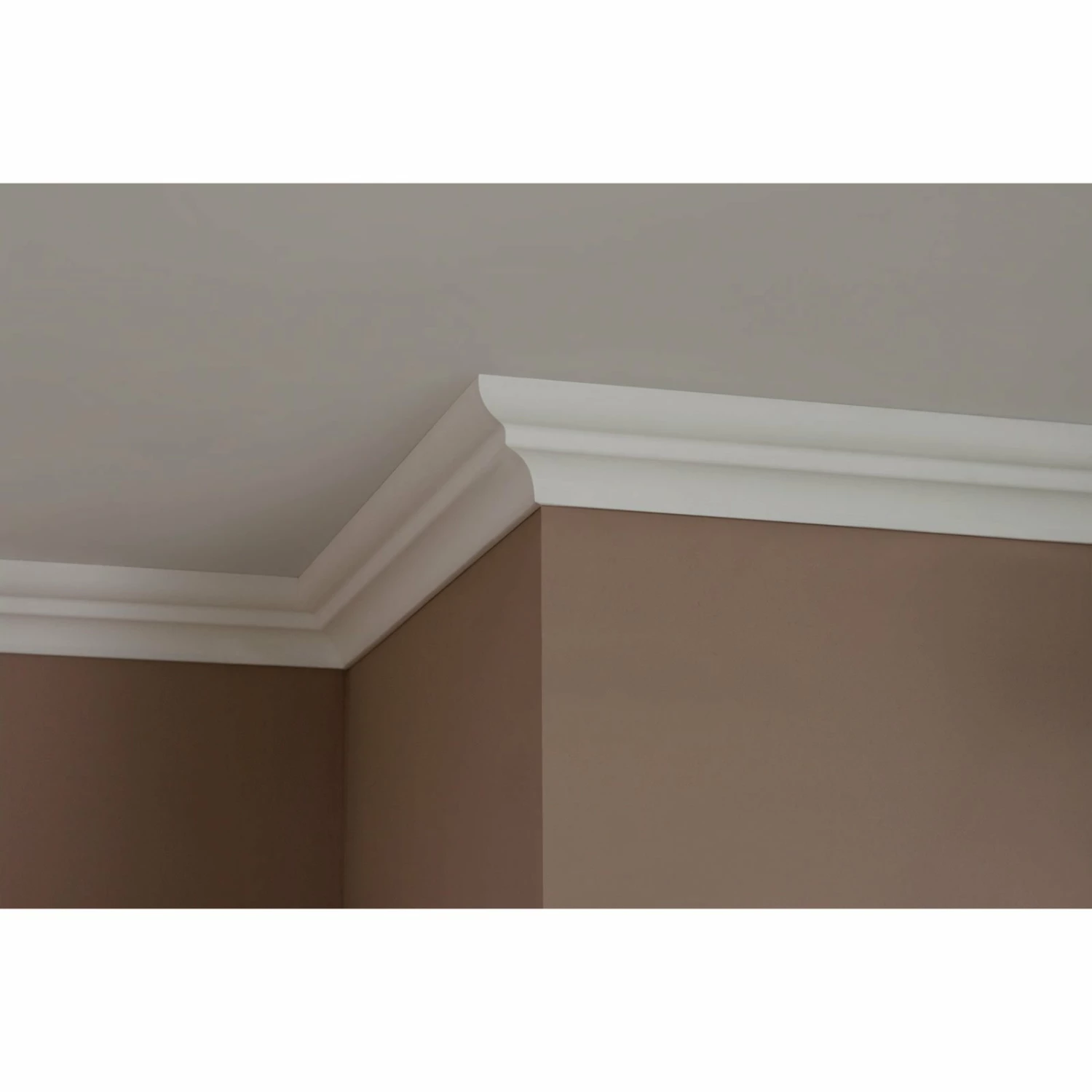 Zierleiste A 35 - weiß - 1 Meter 2 Zierleiste A 35 - weiß - 1 Meter – Bild 2