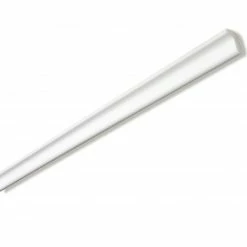 Styropor-Zierleiste L 25 - weiß - 200 cm