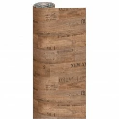 PVC-Bodenbelag - Planke beschriftet - 2 Meter