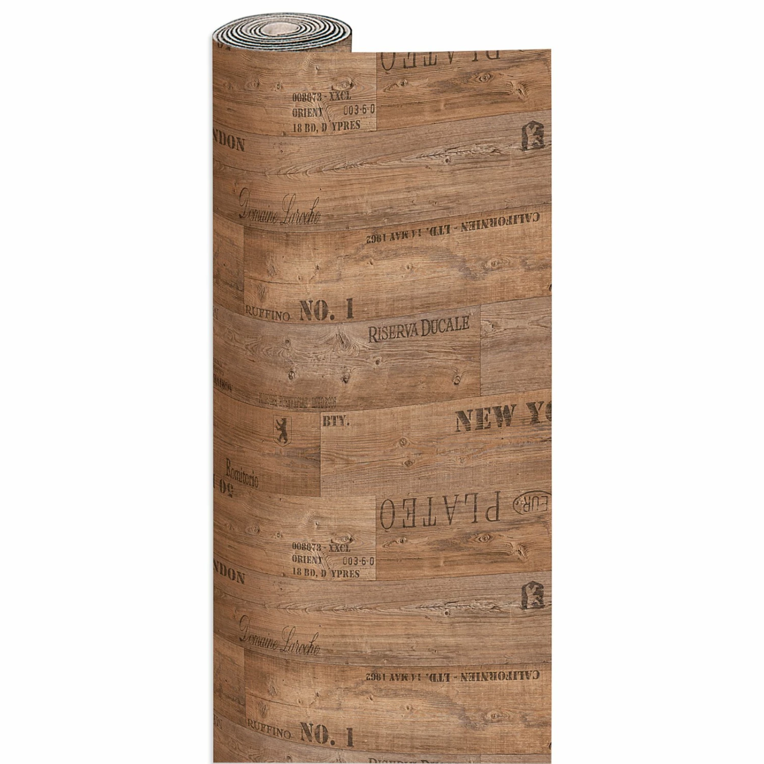 PVC-Bodenbelag - Planke beschriftet - 2 Meter 1 PVC-Bodenbelag - Planke beschriftet - 2 Meter