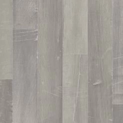 PVC-Bodenbelag - Parkett Stab grau - 4 Meter
