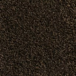 Velours-Teppichboden - braun - 4 Meter breit