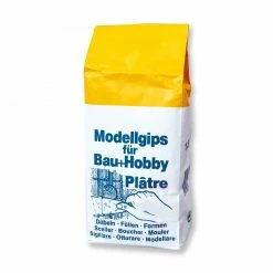 Modellgips für Bau und Hobby - für Innen - 1500g