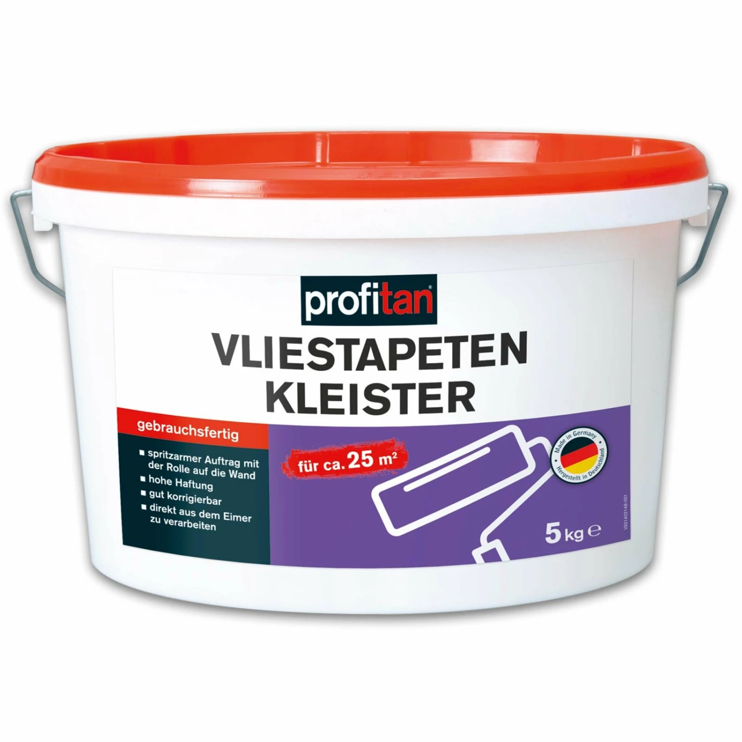 profitan Vliestapetenkleister - gebrauchsfertig - 5 kg 1 profitan Vliestapetenkleister - gebrauchsfertig - 5 kg