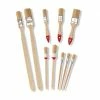 10-teiliges Pinsel-Set - Holzstiel
