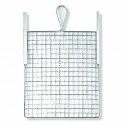 Abstreifgitter - silber - Metall - 26x30 cm