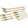 10-teiliges Pinsel-Set - Holzstiel - Kunstborsten