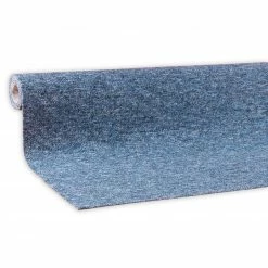 Teppichboden - blau - 4 Meter breit