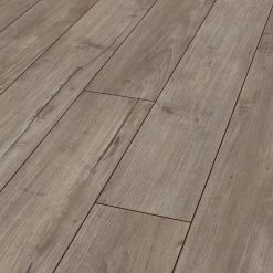 Laminat - Teak Silber - 8 mm - V4-Fuge