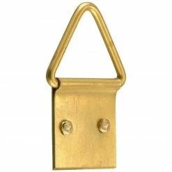 Klappösen - vermessingt - 20 Stück