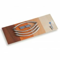 4er-Set Möbelgriffe - Nickel matt - 148 mm