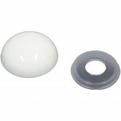 Abdeckkappen - weiß - Ø 15 mm