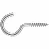 Schraubhaken - verzinkt - gebogen - 40 mm
