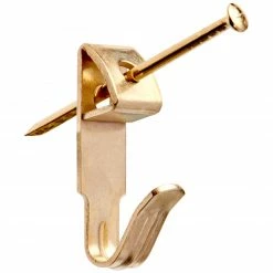 Wandhaken - mit Nagel - 10 Stück