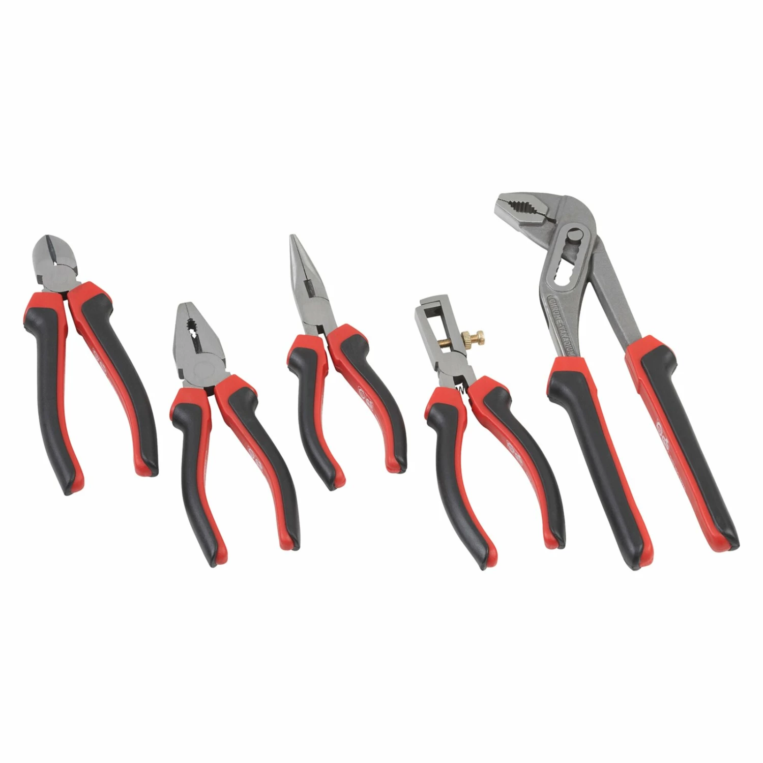 Zangensatz - rot-schwarz - 5 Stück 1 Zangensatz - rot-schwarz - 5 Stück