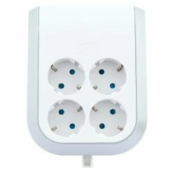 Multi-Power-Adapter - weiß - 4-fach