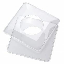 Tapetenschutz - transparent - 2 Stück