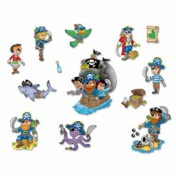 Wandtattoo - Piraten-Motive - selbstklebend