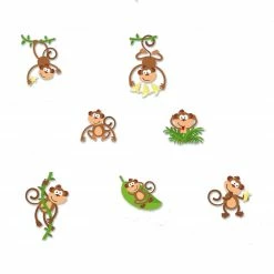 Wandtattoo - Affen-Motive - selbstklebend