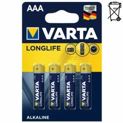 VARTA Batterien - LONG LIFE AAA - 4er Set