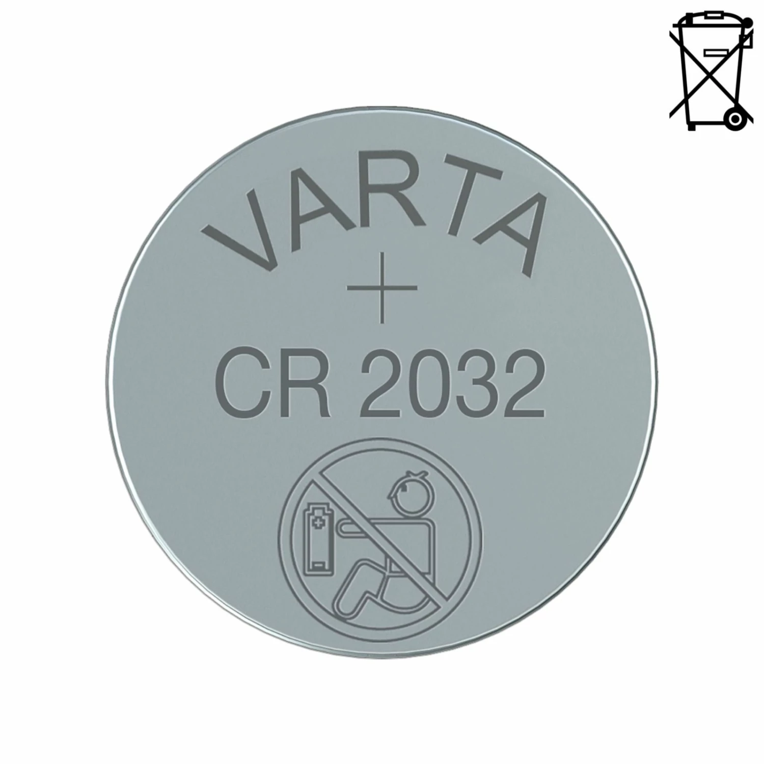 VARTA-Knopfzellen - CR2032 - 5er Pack 2 VARTA-Knopfzellen - CR2032 - 5er Pack – Bild 2