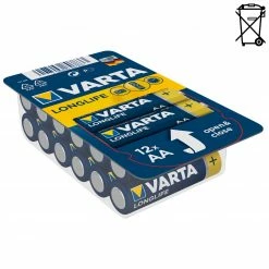 VARTA-Batterien - LONGLIFE AA - 12er-Pack