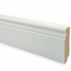 Sockelleiste - weiß - 250 cm lang