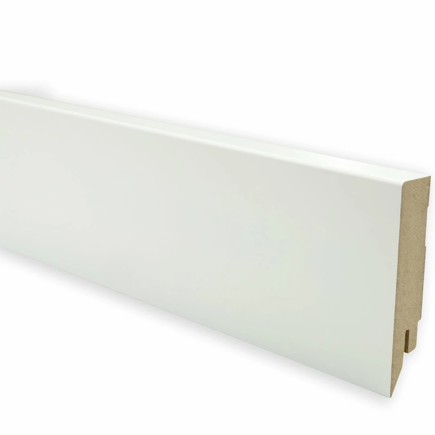 Sockelleiste - weiß - 80 mm hoch 1 Sockelleiste - weiß - 80 mm hoch