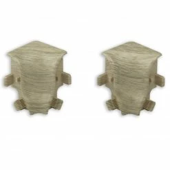 profitan 2er-Set Innenecke - Eiche Arizona - für Sockelleiste K40