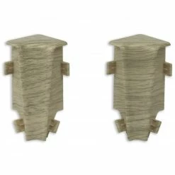 profitan 2er-Set Innenecke - Eiche Arizona - für Sockelleiste K58