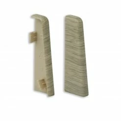profitan 2er-Set Endkappen - Eiche Arizona - für Sockelleisten: 58 mm hoch