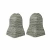 profitan 2er-Set Außenecken - Buche grau - für Sockelleisten: 40 mm hoch