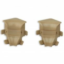 profitan 2er-Set Innenecken - Ahorn - für Sockelleisten: 40 mm hoch