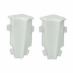 profitan 2er-Set Innenecken - weiß - für Sockelleisten: 58 mm hoch
