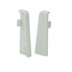 profitan 2er-Set Endkappen - weiß - für Sockelleisten: 58 mm hoch
