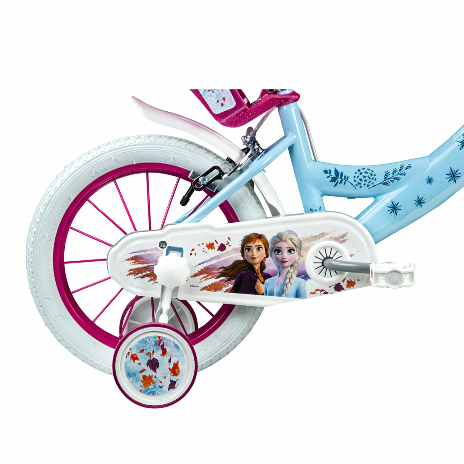 Kinderfahrrad FROZEN 14'' - hellblau - 26 cm 6 Kinderfahrrad FROZEN 14'' - hellblau - 26 cm – Bild 6