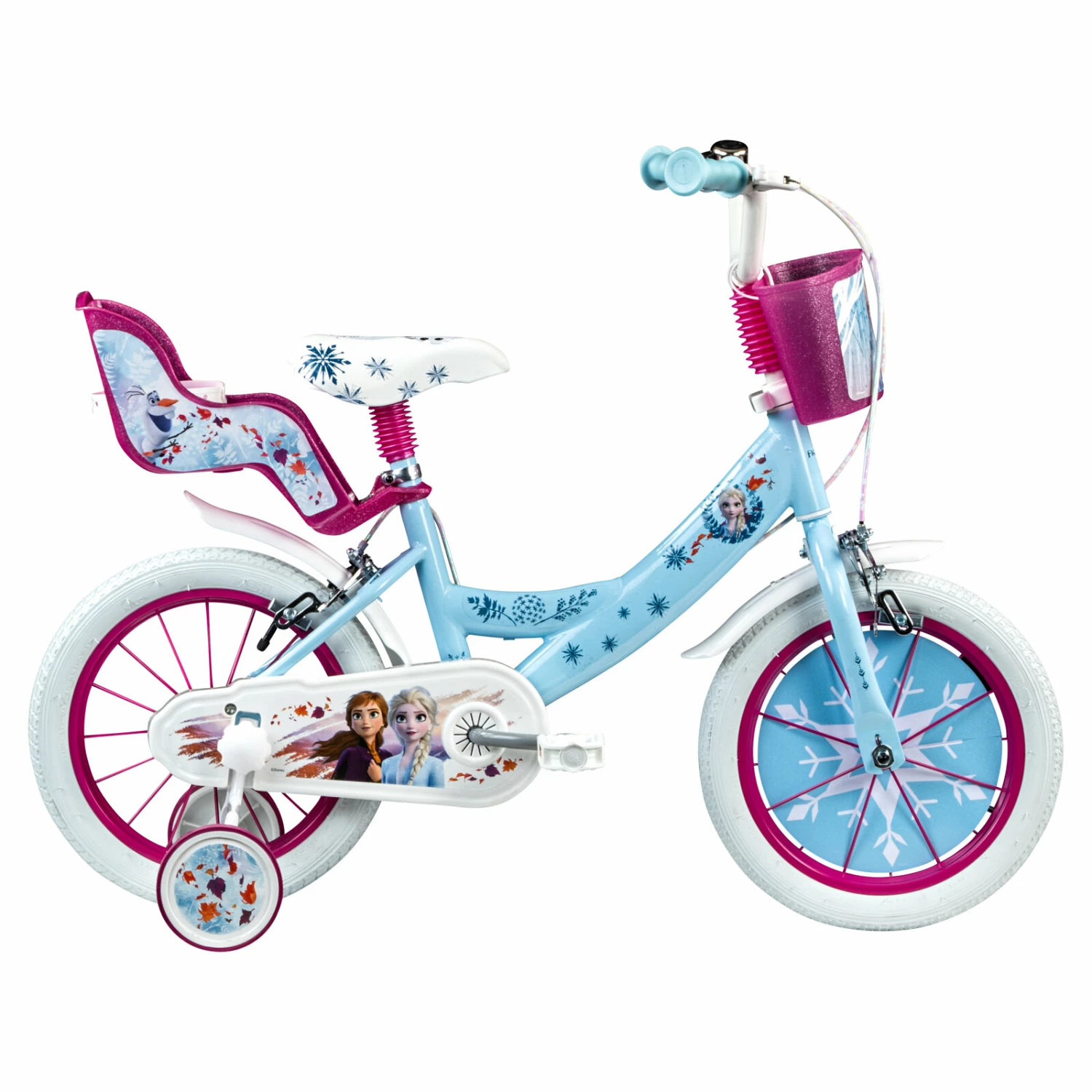 Kinderfahrrad FROZEN 14'' - hellblau - 26 cm 1 Kinderfahrrad FROZEN 14'' - hellblau - 26 cm