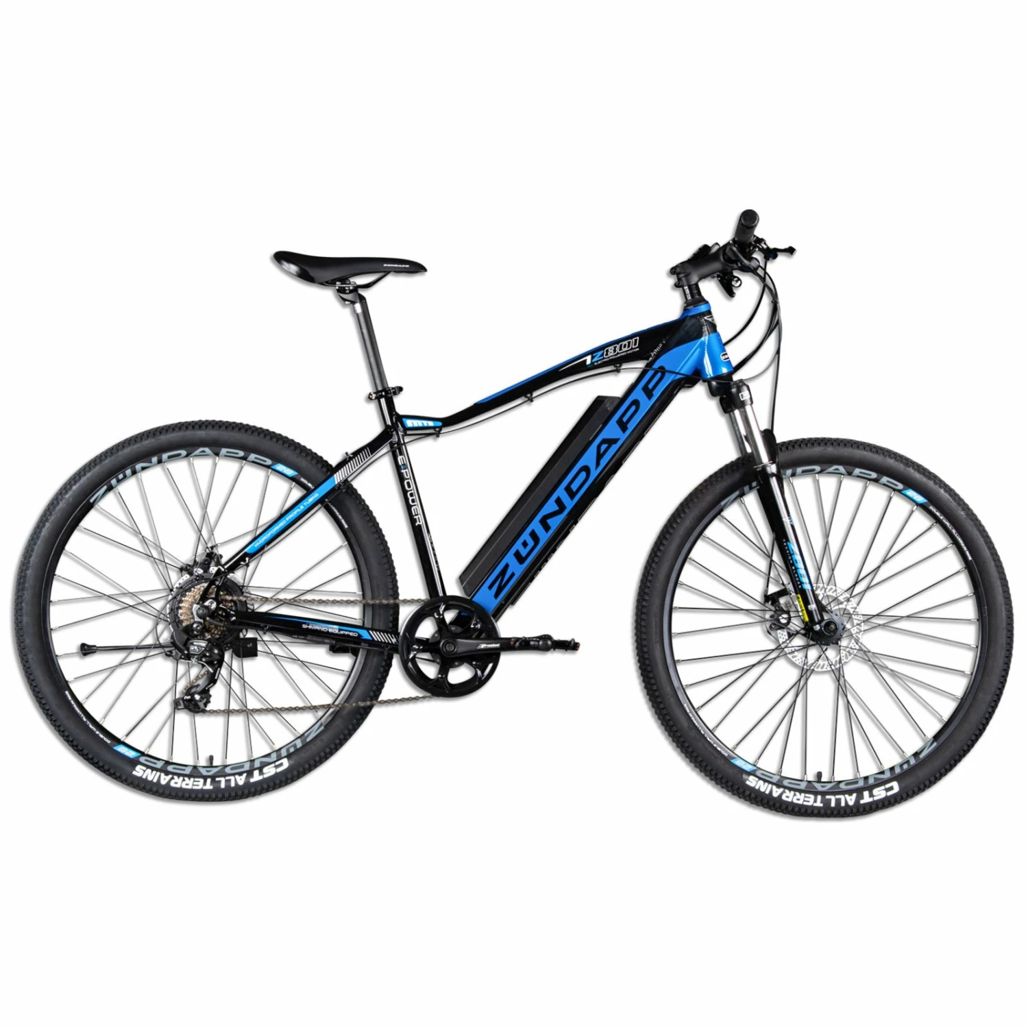 ZÜNDAPP E-Bike Mountainbike 27,5" ZA07155 - blau-schwarz - MTB 2 ZÜNDAPP E-Bike Mountainbike 27,5" ZA07155 - blau-schwarz - MTB – Bild 2