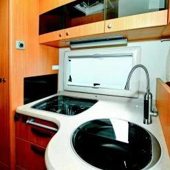 MAXXMEE Warm- & Kaltwasserarmatur - Edelstahl -Baumarkt Verkaufsgeschäft 2791002200 06 1600Wx1600H