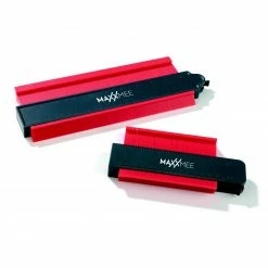 MAXXMEE 2er-Set Konturenlehre - grau-rot