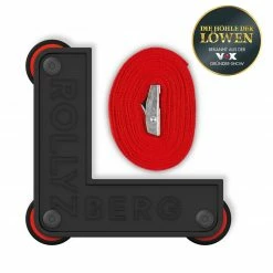 ROLLYZBERG Transportrollen - schwarz - 2er-Set