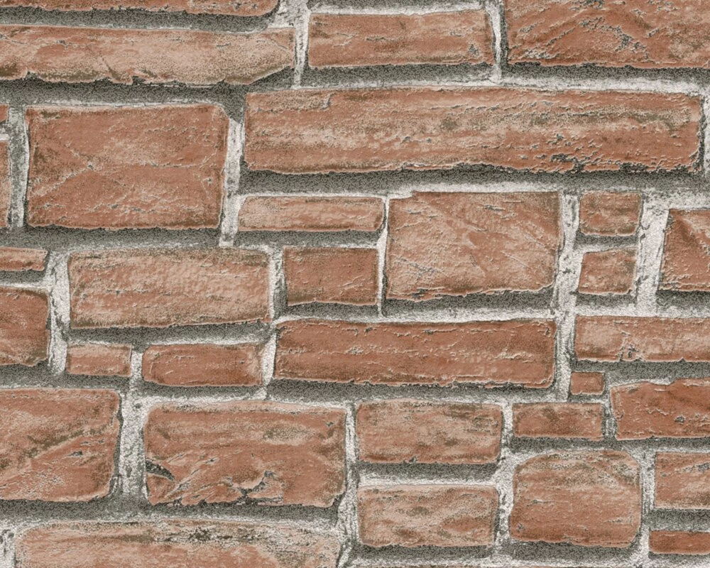 Papiertapete DEKORA NATUR 6 - Mauer - braun - 10 Meter 1 Papiertapete DEKORA NATUR 6 - Mauer - braun - 10 Meter